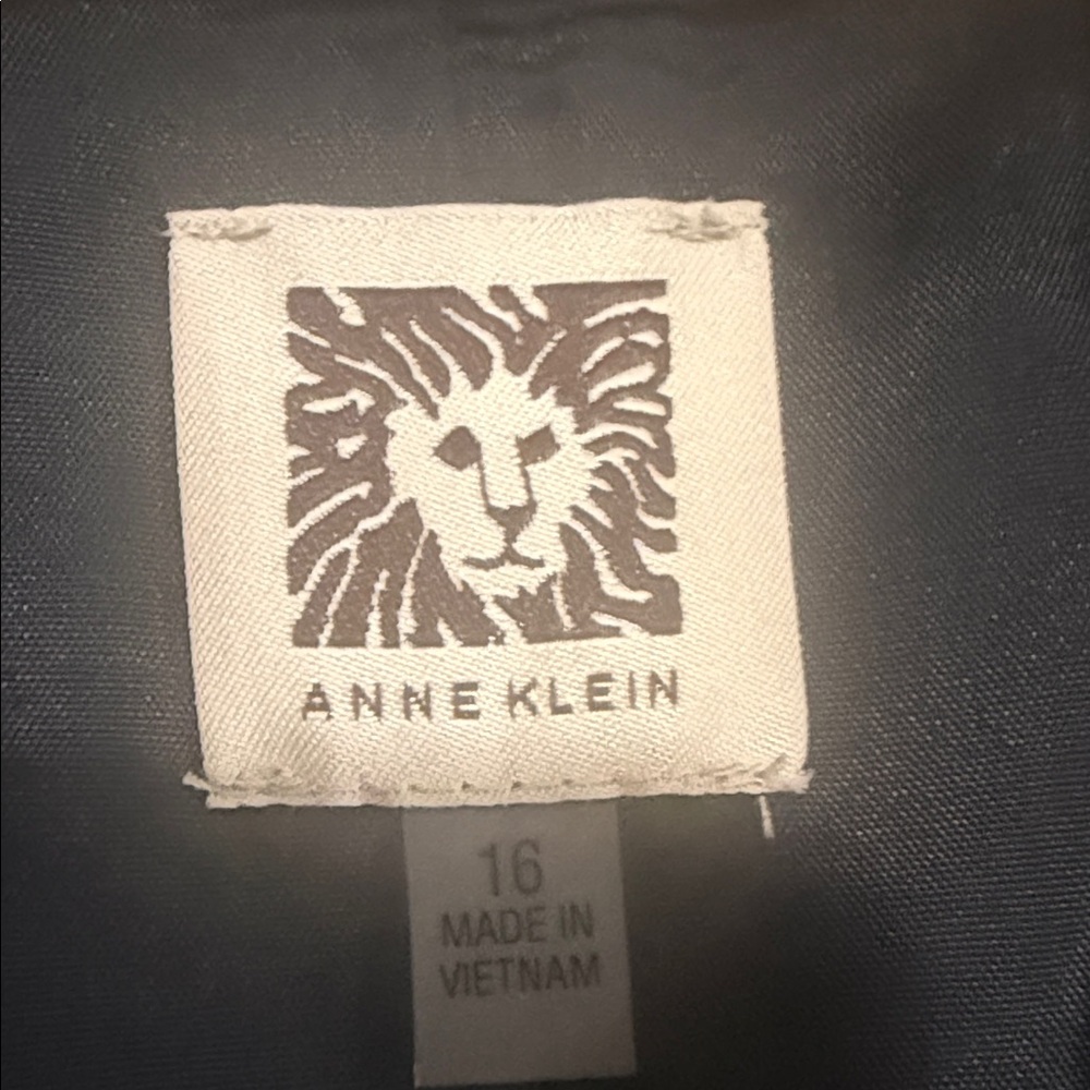 Anne Klein Black and Gray Tweed Blazer - Picture 3 of 16